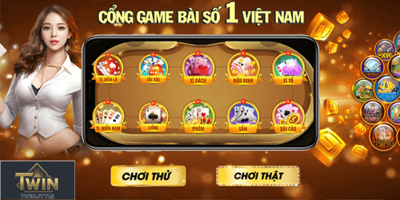 Game bài đổi thưởng Twin 2 Các trò chơi bài đổi thưởng phổ biến tại Twin